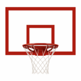 Tablero de basquet con aro doble y marco metalico 1 Tablero de basquet con aro simple y marco metalico