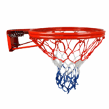 Par Aro de basquet doble retráctil + red 2 Par aros de basquet doble retractil