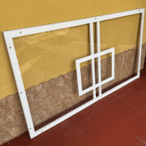 Tablero de basquet de acrilico 1.05x1.80 medidas oficiales 2