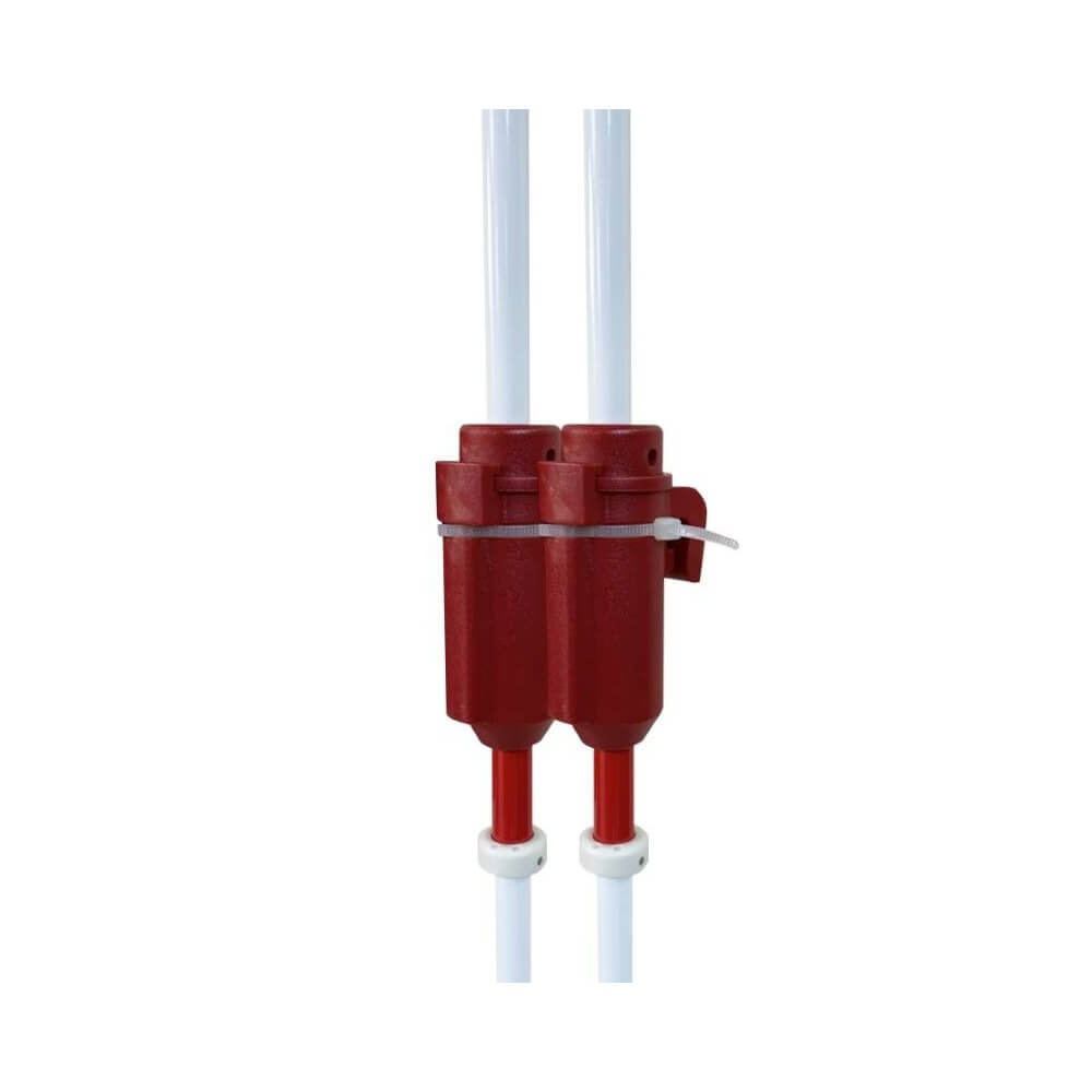 Par de Antenas de Vóleibol Mikasa Hock Type 5 Par antenas para red de voleibol profesional hock type